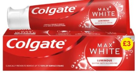(image for) COLGATE TOOTH PASTE MAX WHITE PM3 - 75ML