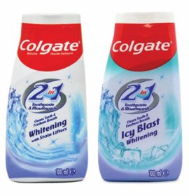 (image for) COLGATE TOOTH PASTE 2IN1 ICY BLAST - 100ML
