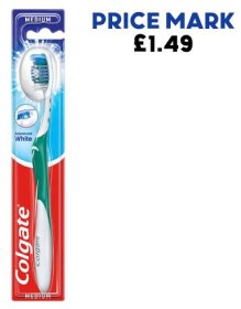 (image for) COLGATE TOOTH BRUSH ADVANCED WHITE PM1.49 - MEDIUM
