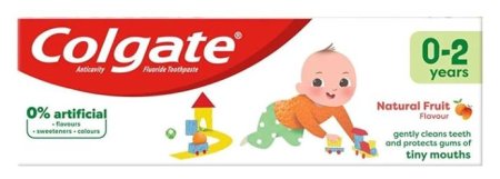 (image for) COLGATE TOOTH PASTE KIDS FRUIT 0-2YEARS - 50ML