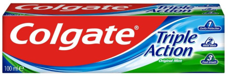 (image for) COLGATE PASTE TRIPLE ACT/IMP