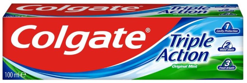 (image for) COLGATE PASTE TRIPLE ACT/IMP