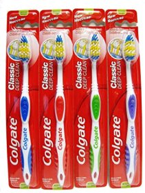 (image for) COLGATE TOOTH BRUSH DEEP CLEAN EXPORT - MEDIUM
