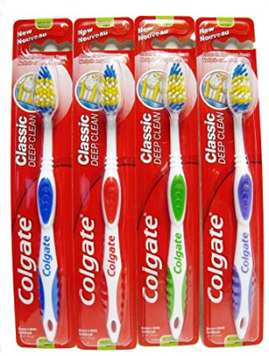 (image for) COLGATE TOOTH BRUSH DEEP CLEAN EXPORT - MEDIUM