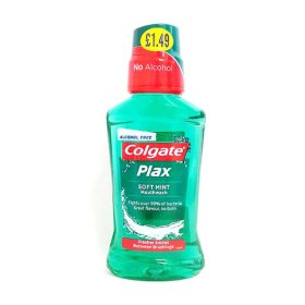 (image for) COLGATE PLAX MOUTH WASH SOFT MINT PM1.49 - 250ML