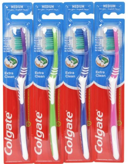 (image for) COLGATE TOOTH BRUSH EXTRA CLEAN - MEDIUM