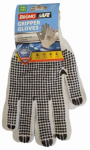 (image for) GRIPPER GLOVES WHI/BLK ONESIZE