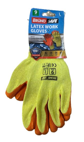 (image for) WORKING GLOVES ORANGE/YEL S-9