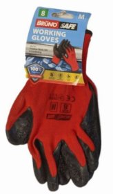 (image for) WORKING GLOVES RED/BLK SIZE8