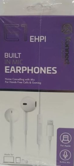 (image for) EARPHONE WITH MIC IPHONE