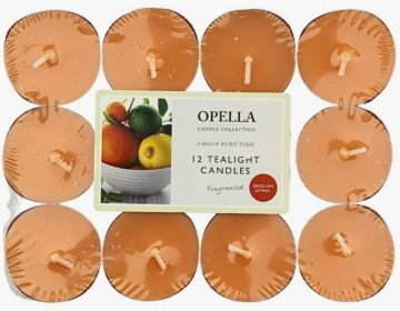 (image for) OPELLA TEALIGHT CANDLE CITRUS