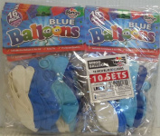 (image for) BINGO BALLOONS BLUE 10"