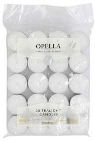 (image for) OPELLA TEALIGHT CANDLE WHITE