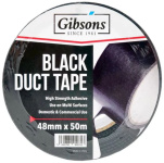 (image for) GIBSONS BLACK DUCT TAPE 50M