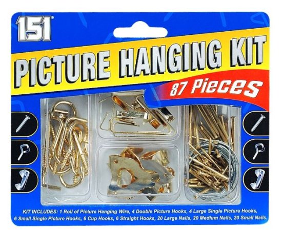 (image for) 151 PICTURE HANGING KIT -87PCS