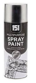 (image for) 151 MULTIPURPOSE SPRAY PAINT CHROME GLOSS FINISH - 400ML