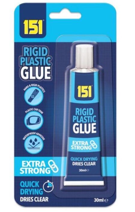 (image for) 151 RIGID PLASTIC GLUE EXTRA STRONG 30ML