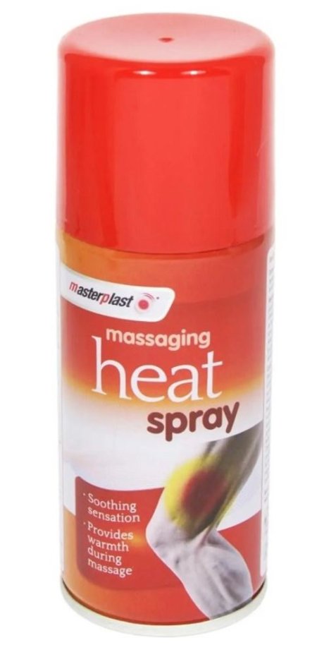 (image for) MASTERPLAST MASSAGING HEAT SPRAY 125ML