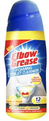 (image for) ELBOW GREASE FOAMING TOILET CLEANER LEMON -500G