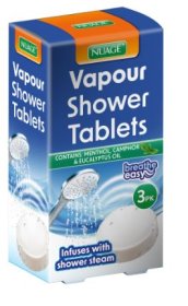 (image for) NUAGE VAPOUR SHOWER TABLETS