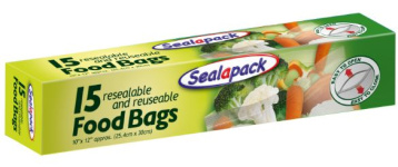 (image for) SEALAPACK FOOD BAG 15S - 10X12""