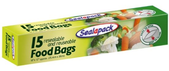 (image for) SEALAPACK FOOD BAG 15S - 10X12""