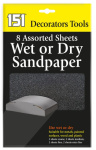 (image for) SANDPAPER SHEET WET/DRY - 8S