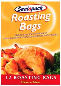 (image for) SEALAPACK ROASTING BAG 12S - 25X38C