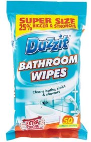 (image for) DUZZIT BATHROOM WIPES 50S