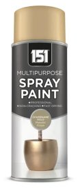 (image for) SPRAY PAINT METALLIC GLOSS CHAMPAGNE GOLD -400ML