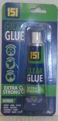 (image for) 151 CLEAR GLUE EXTRA STRONG 30G