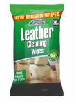 (image for) CAR-PRIDE LEATHER CLEANING WIPES 30S