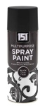 (image for) 151 MULTI PURPOSE SPRAY PAINT BLACK GLOSS FINISH - 400ML