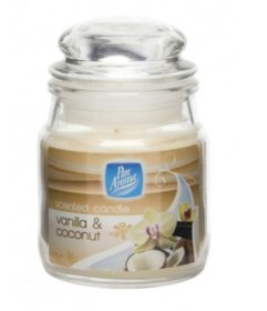(image for) PAN AROMA JAR CANDLE WITH LID VANILLA -26HRS
