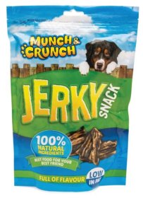 (image for) MUNCH&CRUNCH JERKY SNACK - 100G
