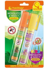 (image for) PESTSHIELD MOSQUITO & INSECT REPELLENT - 2X10ML
