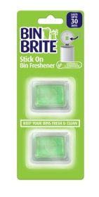 (image for) STICK ON BIN FRESHENER CITRON & LEMON GRASS 2S