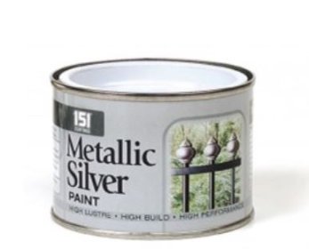 (image for) 151 METALLIC SILVER PAINT -180ML