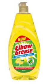 (image for) ELBOW GREASE WASHING LIGUID LEMON FRESH -600ML