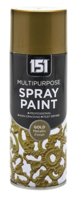 (image for) METALLIC GOLD PAINT SPRAY -400ML