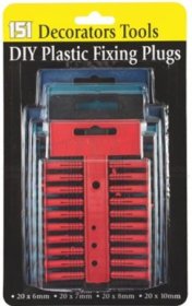 (image for) DIY PLASTIC FIXING PLUGS