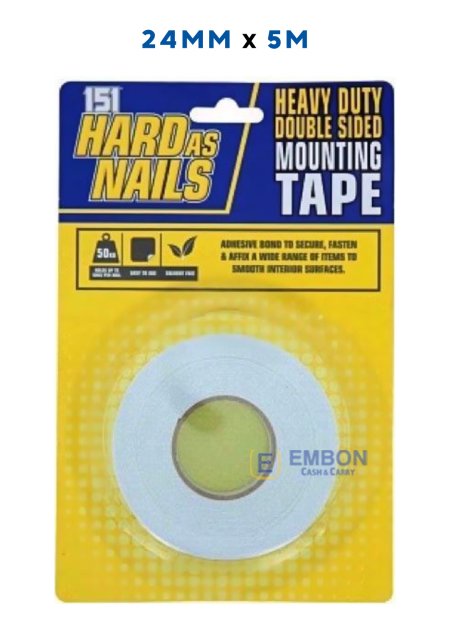 (image for) DOUBLE SIDED MOUNTING TAPE 5M -24MM