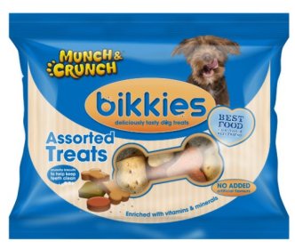 (image for) MUNCH&CHRUNCH BIKKIES DOG - 350G