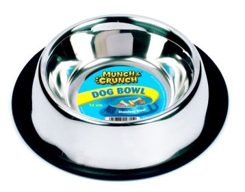 (image for) MUNCH&CRUNCH ANTI-SKID DOG BOWL - 340ML