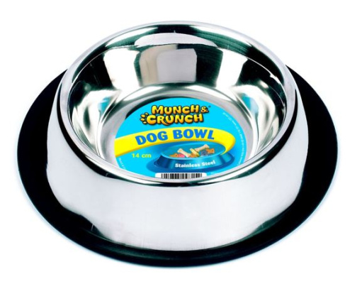 (image for) MUNCH&CRUNCH ANTI-SKID DOG BOWL - 340ML