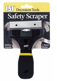 (image for) SAFETY SCRAPER WITH 2 BLADES STD