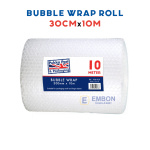 (image for) PUKKA BUBBLE WRAP ROLL 30CM X 10M