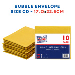 (image for) PUKKA BUBBLE ENVELOPE GOLD 175CM X 225CM - CD