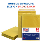 (image for) PUKKA BUBBLE ENVELOPE GOLD 345CM X 260CM - G