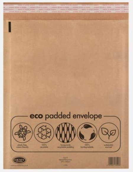 (image for) CTY KRAFT PADDED ENV 270X360MM